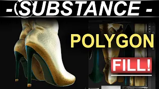 Substance Painter - Polygon Fill (2 Minutes!!)