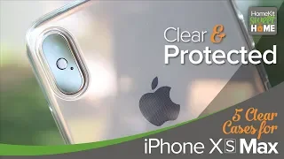 5 Clear Cases for the iPhone Xs Max