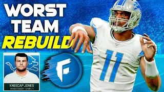 Rebuilding the WORST Team in the NFL - Ep. 1 | Madden Franchise Rebuild