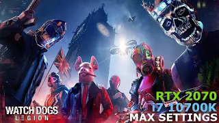 Watch Dogs Legion Ultra Settings DX12 (HD Texture Pack) - i7 10700k & RTX 2070 1440p