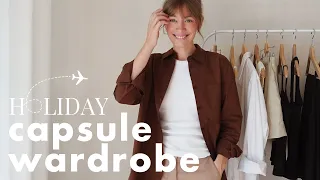 perfekte Urlaubs CAPSULE WARDROBE mit nur 8 Teilen!