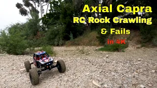 Axial Capra Crawling and Fails in 4k 2020