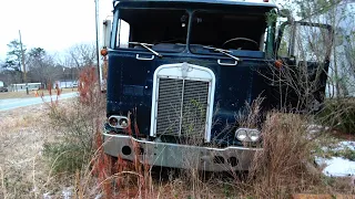 Abandoned Diesel Truck Graveyard