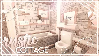 - soft rustic cottage *one story* || bloxburg speedbuild || nixilia - [roblox]