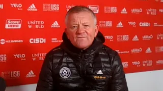 Sheffield United 0-1 Everton - Chris Wilder - Post-Match Press Conference