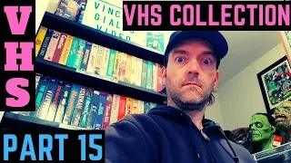 VHS Movie Collection Review Video #15 Vincent Giallo Thrift Store Hunt Haul Hunting Update Horror