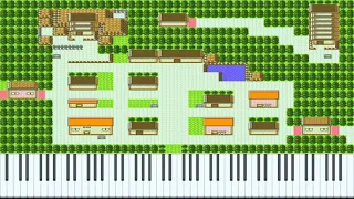 Ecruteak City / Cianwood City - Pokemon G/S/C - Piano Tutorial