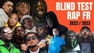 Blind test RAP FR 2022/2023 🔥🤘| 30 sons