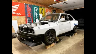 e30 gets a wide body!