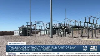 Thousands in Maricopa left without power Tuesday