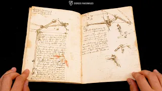 LEONARDO DA VINCI: CODEX ON THE FLIGHT OF BIRDS - Browsing Facsimile Editions (4K / UHD)