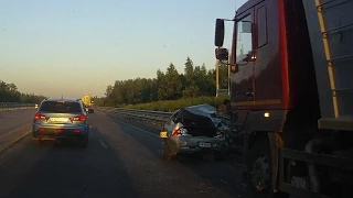 Происшествия и Аварии: Июнь-Июль 2015: Аварии на М9 (Москва, Новая Рига)