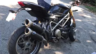 Ducati 1198S termigoni exhaust sound