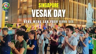 Singapore Vesak Day | 3 Steps, 1 Bow Ceremony: Kong Meng San Phor Kark See Monastery #vesakday