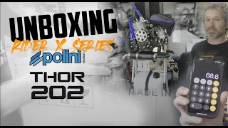 Unboxing Fly Products Rider-X Polini Thor 202 Paramotor