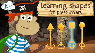 Learning Shapes For Kids Shapes For Toddlers, Preschoolers and Kindergarten Kids