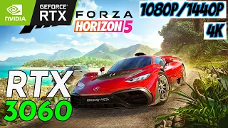 Forza Horizon 5 - RTX 3060 FPS Test (1080p/1440p/4K)