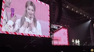 (G)I-DLE - (여자) 아이들 팬미팅 엔딩 멘트 @NEVERLAND 3RD FAN MEETING