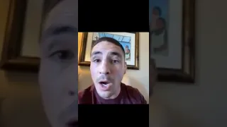 Diego sanchez sends a strong message to Dana white