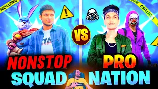 Nonstop Gaming 🔥 Vs Pro Nation 😈 | NG Vs PN On Audiance Demand 😧 | Garena Free Fire