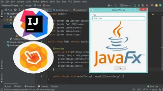 Setup IntelliJ IDEA (2021) for JavaFX & SceneBuilder and Create Your First JavaFX Application