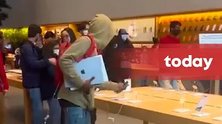 Thieves casually ransack Apple store in Palo Alto