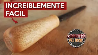 COMO HACER MANGOS DE MADERA PARA TUS HERRAMIENTAS / WOOD TOOLS HANDLE