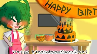 🎂🎉Happy birthday Kacchan!!🎉🎂 []💚🧡BKDK🧡💚[]