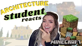 Future Architect REACTS to MINECRAFT crazy BUILDS | INSANE speed builds in Minecraft REACTION 😱