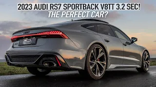 THE PERFECT CAR? 2023 AUDI RS7 V8TT 3.2 SEC! - BEAUTY SHOTS, ACCELERATIONS, SOUND CHECKS & much more