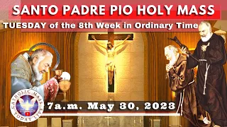 Catholic Mass Today Live at Santo Padre Pio National Shrine - Batangas.  29 May  2023.  7a.m.