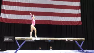 Aly Raisman- Balance Beam - 2016 P&G Gymnastics Championships – Sr. Women Day 1