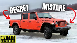 Three Regrets I Had After Buying a New Jeep Gladiator in 2024