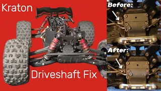 How to FIX Kraton6s Driveshaft From Popping Out