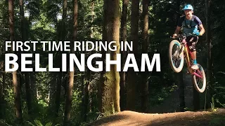First Time Riding in Bellingham: Galby, Backcountry trail, Chuckanut