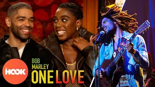 Kingsley Ben-Adir On Keeping Bob Marley’s Guitar & Chemistry With Lashana Lynch | @TheHookOfficial