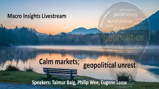 Macro Insights Livestream: Calm markets; geopolitical unrest