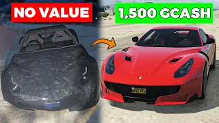 Selling my REBUILD FERRARI SUPERCAR - P1,600 GCASH!! | GTA V Roleplay