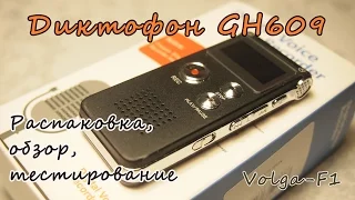 Диктофон GH609 | Professional 8GB GH609 Digital Voice Recorder