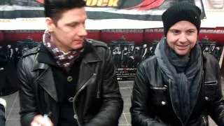 Rammstein signing in Stockholm