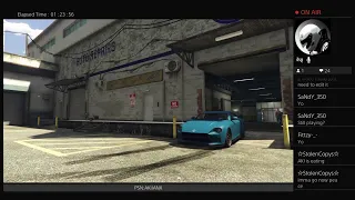 (Live PS4) GTA 5 Carmeet, Cruise(No Modded Cars) 5h stream?!?