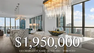 $1,950,000 - Luxury Living At One Of Toronto's Most Coveted Addresses - 110 Charles St E, Suite 4302