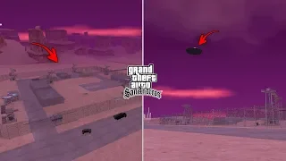 What Happens If You Visit Area 51 at 3:00 AM in GTA San Andreas? (UFO Easter Egg)