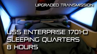 🎧 Enterprise Sleeping Quarters Background Ambience (Star Trek Sleep Sounds, 8 Hours)