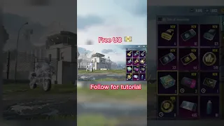 How to get free UC ðŸ’µ follow for tutorial #pubgmobile #gaming #shorts #viral #free