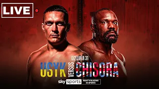 Oleksandr Usyk vs Derek Chisora FULL FIGHT COMMENTARY: No Fight Footage