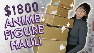 $1800 Anime Figure Haul! (PART ONE) | I got addicted to auctions | Fate, Miku + Nendoroids