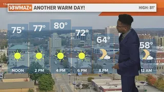 Another warm day, but a cold front will bring changes this weekend