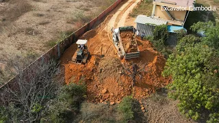 Perfectly Strong Small Dozer Leveling Ground For Plantation And Mini Truck Unloading Land