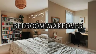 ☁️ COSY BEDROOM (+ LIBRARY) MAKEOVER & TOUR ☁️